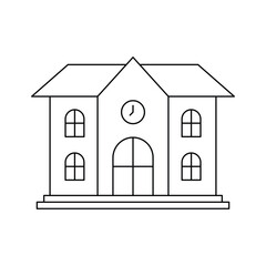 vector illustration of a building