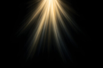 Obraz premium Radiant Beam of Light: Captures a captivating beam of luminous light descending, casting an ethereal glow that suggests a divine presence or hopeful ambiance.
