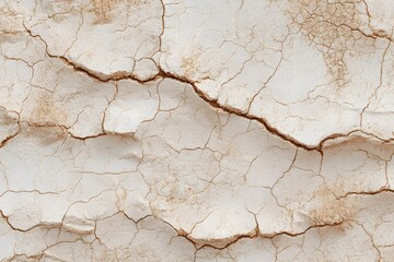 Cracked Earth Texture: An extreme close-up showcases the raw texture and intricate patterns of dry, cracked earth, evoking a sense of dryness and the harshness of the environment.