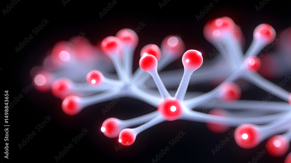 Aufkleber ai network structure visualization diagram