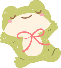 Obraz premium Cute Frog