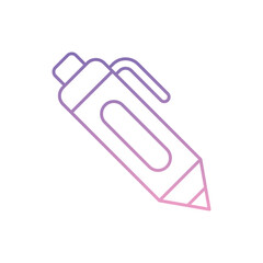 Pen Icon vector stock illustration