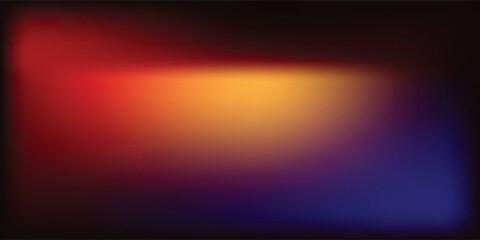 Gradient image combining red and blueand yellow hues, depicting abstract artistic concepts and color transition.