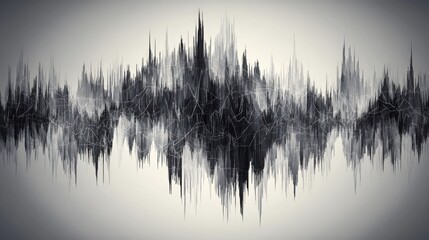 Digital sound wave representation for real-time compression and deviation analysis in audio processing and technology