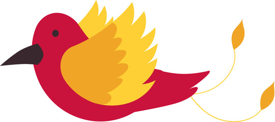 Flying Bird Illustration