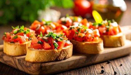 Delicious Homemade Bruschetta A Simple Recipe for the Perfect Appetizer