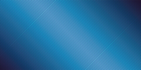 Abstract striped lined horizontal glowing background. Scan screen. Technological blue futuristic card with stripes. Vector illustration.