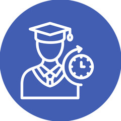 Part Time Student Icon