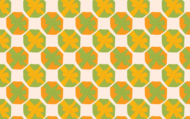 Retro-inspired seamless gift pattern, perfect for any celebration! Ideal for wrapping paper, digital backgrounds, invitations, and textile prints. Add a vintage touch!