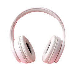 Cutout Pink Headphones PNG – No Background High-Resolution PNG