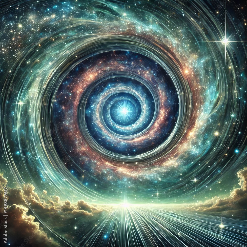 Canvas Prints portal portal to another dimension