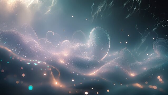 Soft Ethereal Luminescent Ocean