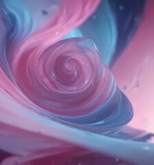 Swirling blue and pink hues, blurred for soft abstract effect, modern, dreamy, smooth