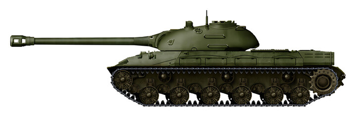Obj-301 (Alternative heavy tank T-10 based on the chassis of the IS-1 tank) © Tikros