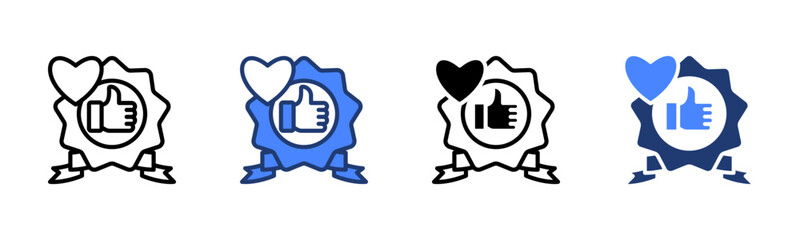 Appraisal icon sheet multiple style collection