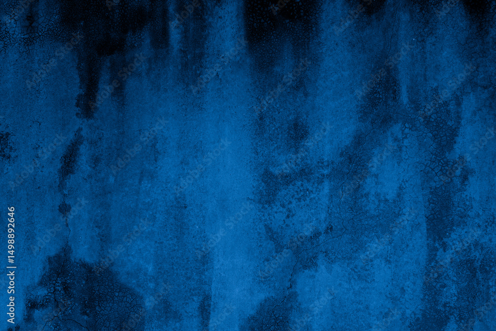 Poster old wall pattern texture cement blue dark abstract blue color design are light with black gradient b