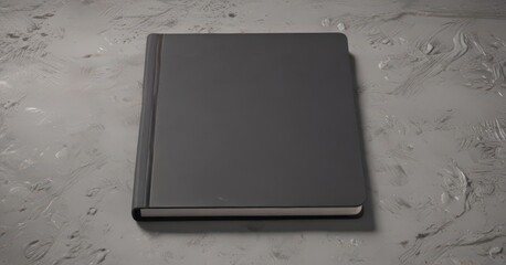 Clean blank book cover design, textured background,  illustration,  texture,  modern