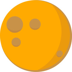 Space Moon Illustration