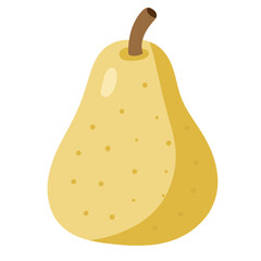flat fruit illustration 