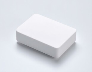 Minimalist White Rectangular Device, Modern Technology Gadget