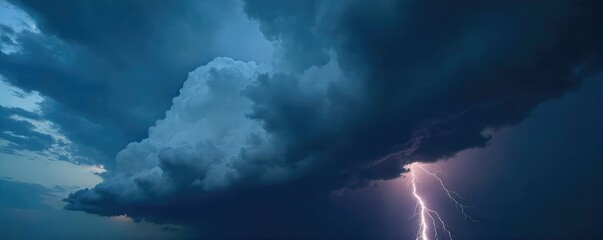 Dramatic dark clouds building overhead, heavy rain imminent, powerful storm brewing, intense lightning anticipated ,  heavy rain,  summer storm,  powerful