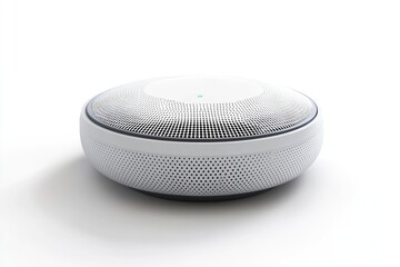 conference room speakerphone isolated on white background