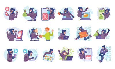 Fototapeta premium Dynamic and Engaging Illustrations for Enhancing Digital Engagement and Productivity Efforts