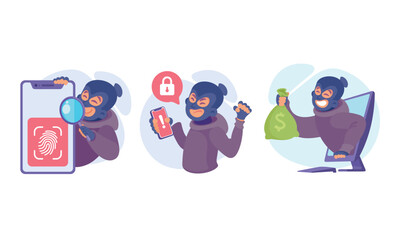 A Cyber Thief Actively Engaging in Various Digital Crimes and Theft Activities Online