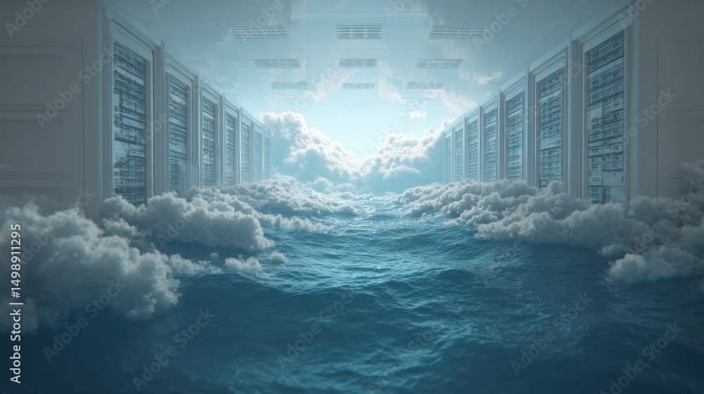Poster cloud computing: servers in a sea of clouds