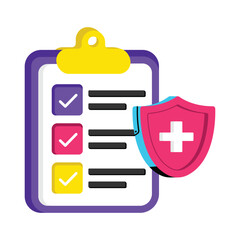 Insurance Plan Vector style icon. Eps 10 file