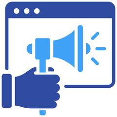 Obraz premium Digital Marketing Icon