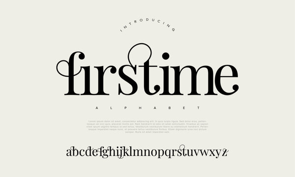 Elegant serif font with ornamental ligatures, ideal for luxury branding, magazines, and editorial headlines