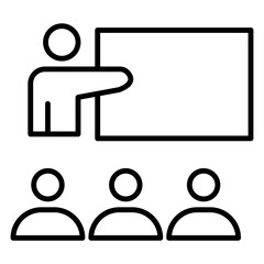 Seminar Symbol Icon