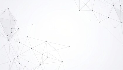 Abstract blue line network design, a medical heart diagram, or a business stock market data chart illustration