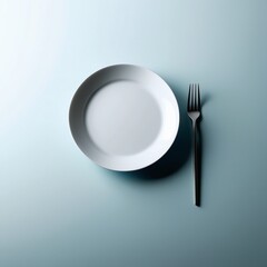 plate and cutlery