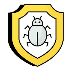 Security Colored Outline Icons Pack