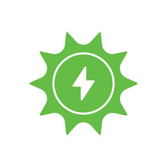 Obraz premium solar power Vector icon