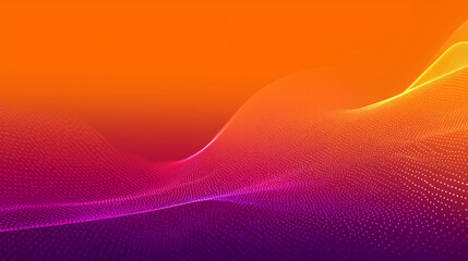 Tech-inspired abstract background with glowing hexagons and gradient colors—ideal for digital presentations, futuristic branding, innovation, and science or data themes