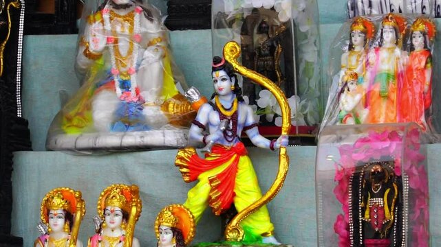 Ayodhya Loacal Statue Shop Statue of Ram Sita laxman Ayodhya Captured with Cultural and Spiritual Perspective