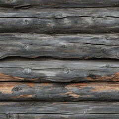 Weathered wooden wall with rough texture and natural grain