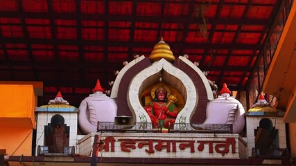 Powerful Hanuman Statue in Ayodhya Symbol of Strength, Devotion and Faith in Indian Culture