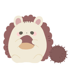 ハリネズミと栗