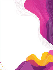 Modern abstract background with flowing lines and colorful gradients—perfect for branding, presentations, packaging, tech visuals, or creative marketing assets