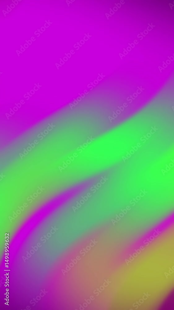 Poster vertical abstract color blending background with flowing gradient motion