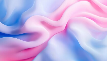 Fototapeta premium Pastel ombre fabric drapes