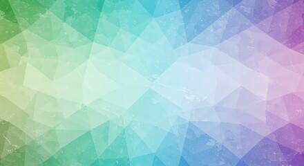 Obraz premium Abstract Colorful Polygon Design