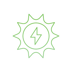 solar power Vector icon