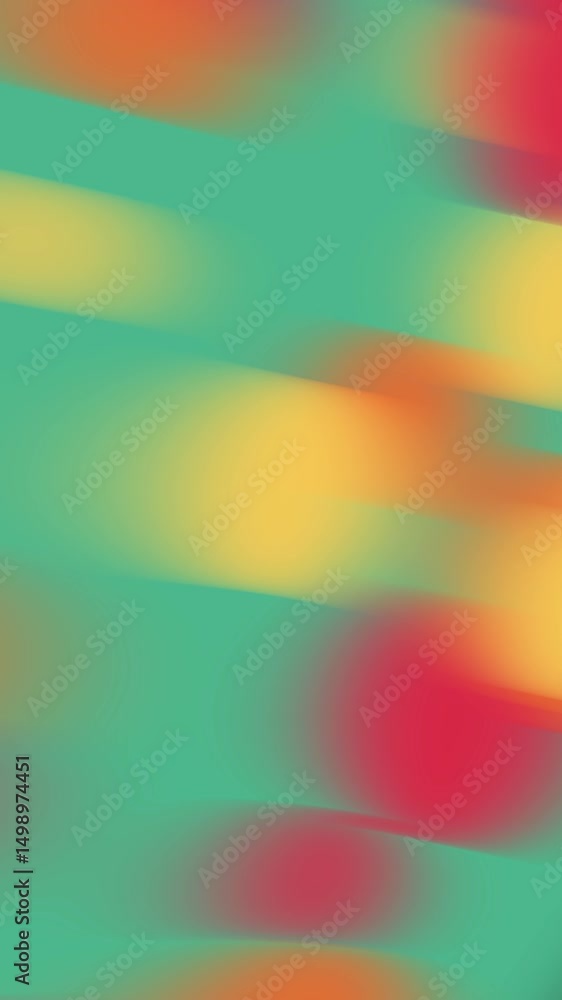 Poster vertical abstract colors flowing smoothly gradient background animation