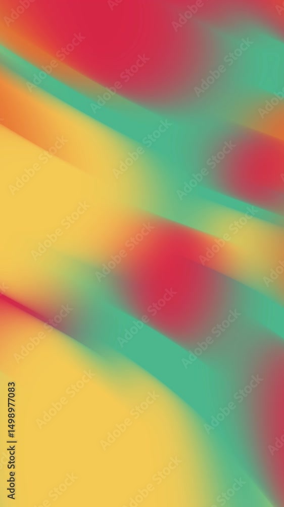 Poster vertical abstract color blending background dynamic motion blur effect