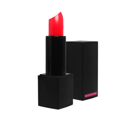 Elegant Red Lipstick on transparent background png